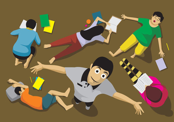 Activities of People from Above - vector #332693 gratis